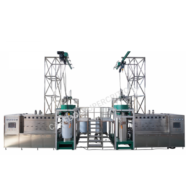 CAREDDI Supercritical CO2 Extraction Machine 300L(150Lx2) Model