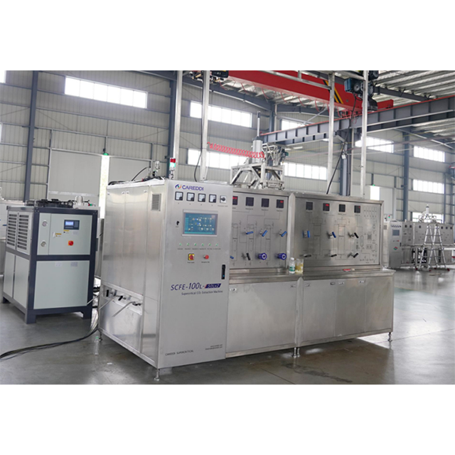 CAREDDI Supercritical CO2 Extraction Machine 100L(50Lx2) Model